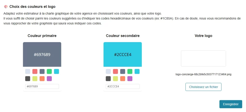 Estimateur image